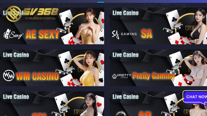 Live casino Sv368
