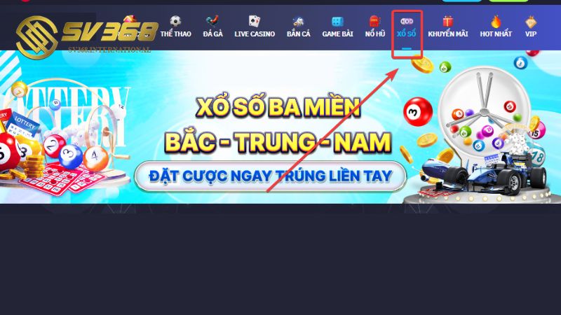 Người chơi chọn xổ số và sảnh cược tâm đắc